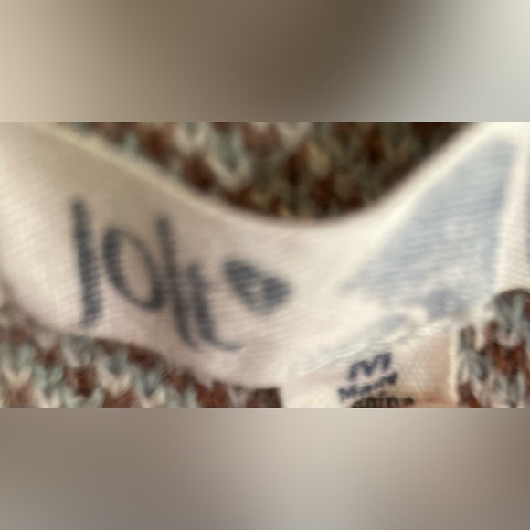 Jolt Argyle Printed Knit Sweater Vest Unisex Med GUC - Picture 7 of 11